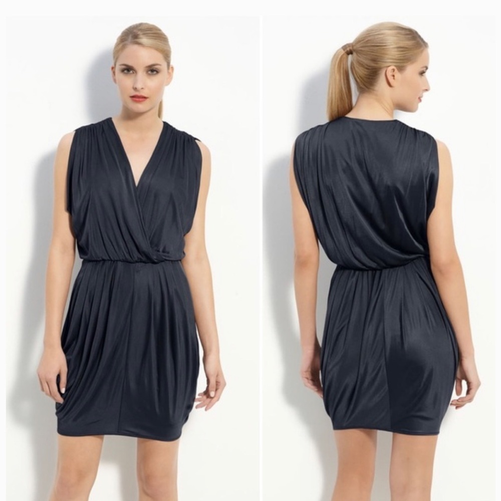 Black Halo Jill Black Dress - Size Medium
